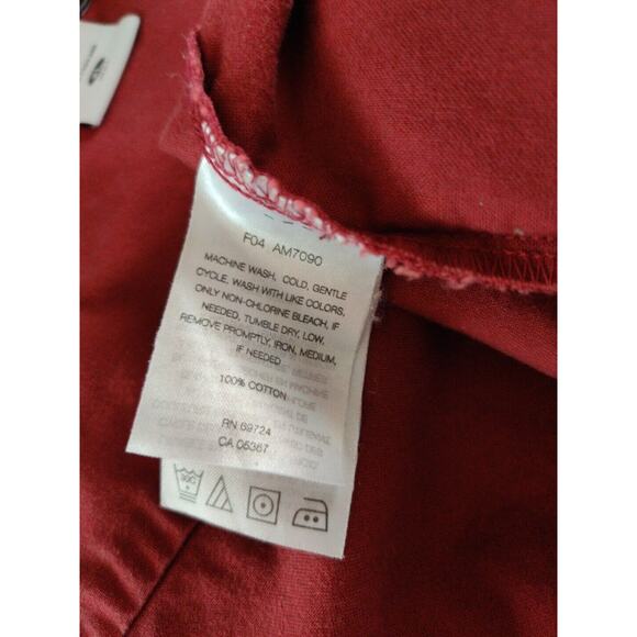 Vtg Columbia Shootng Hunting Button Up Shirt Mens XL Rlx Fit Color Block Red/Tan - Picture 9 of 9